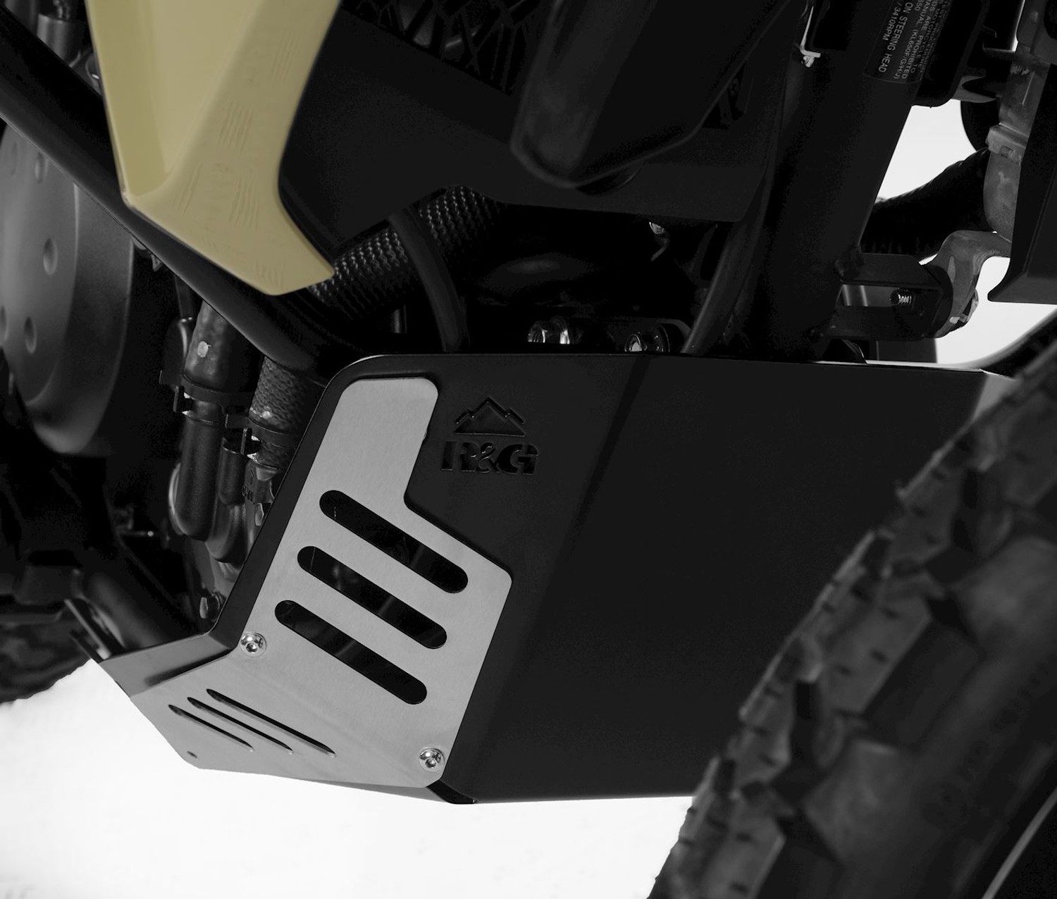 R&G Racing Bash Plate (Black) for the Kawasaki KLR650 '08-'18 R&G Racing Bash Plate (Black) for the Kawasaki KLR650 '08-'18